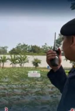 Komandan Jaga Pantau Situasi Keamanan, Layanan dan Pengamanan di Lapas Kelas IIB Pasir Pangarayan Tetap Kondusif